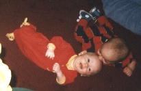 Ryan with cousin Alex